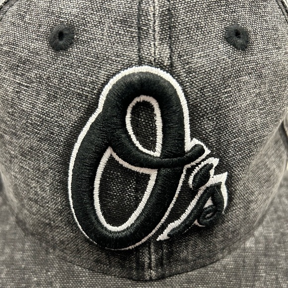 New Era 59Fifty Baltimore Orioles Cap - Size 7 1/8 Low Profile Canvas/Denim - Picture 6 of 11